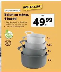 Lidl Boluri cu mâner, 4 bucăți Ofertă