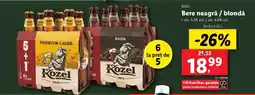 Lidl KOZEL Bere neagră / blondă Ofertă