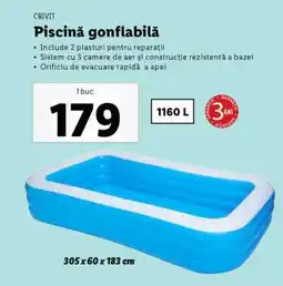 Lidl Piscină gonflabilă Ofertă