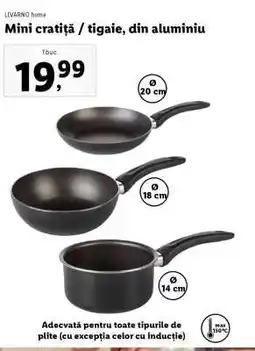 Lidl Mini cratiță / tigaie, din aluminiu Ofertă