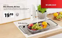 Lidl Sită chiuvetă, din inox Ofertă