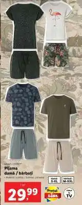 Lidl Pijama damă / bărbați Ofertă