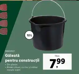 Lidl Găleată pentru construcții Ofertă