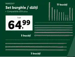 Lidl Set burghie / dălți Ofertă