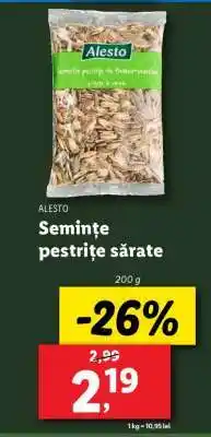 Lidl Semințe Pestrițe Sărate Ofertă