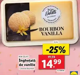 Lidl BON GELATI Înghețată de vanilie Ofertă