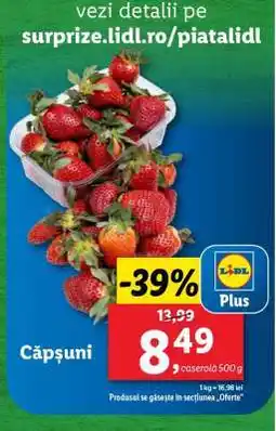 Lidl Căpşuni Ofertă