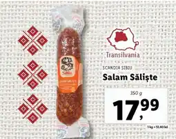 Lidl SCANDIA SIBIU Salam Săliște Ofertă