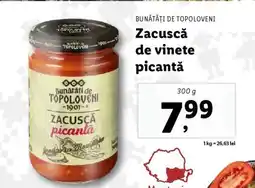 Lidl Zacuscă de vinete picantă Ofertă