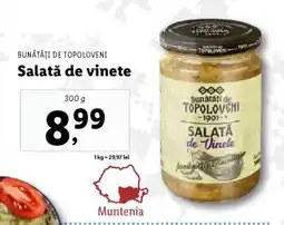 Lidl Salată de vinete Ofertă