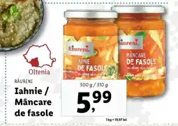 Lidl Râureni Iahnie / Mâncare de fasole Ofertă