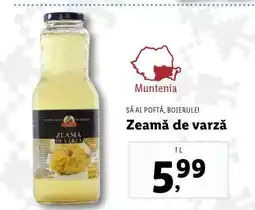 Lidl Zeamă de varză Ofertă