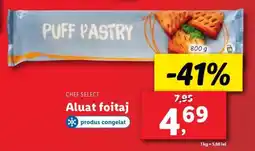 Lidl Chef Select Aluat foitaj Ofertă