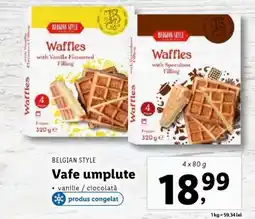 Lidl Vafe umplute Ofertă