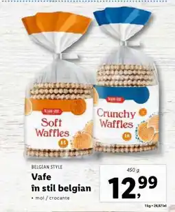 Lidl Vafe în stil belgian Ofertă