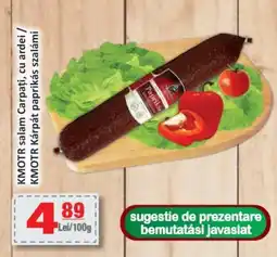 CBA KMOTR Kárpát paprikás szalámi Ofertă