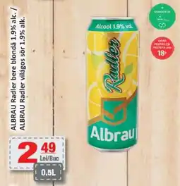 CBA ALBRAU Radler Ofertă