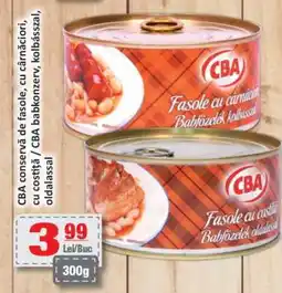 CBA CBA Conservă de fasole Ofertă