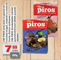 CBA CBA PIROS Töltött Puszedli Ofertă