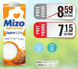 CBA MIZO lapte 1.5% Ofertă