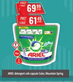 CBA ARIEL detergent rufe capsule Color, Mountain Spring Ofertă