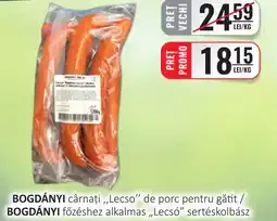 CBA BOGDÁNYI cârnați,,Lecso" de porc pentru gătit Ofertă