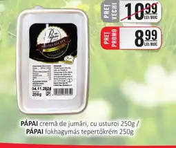 CBA PÁPAI cremă de jumări, cu usturoi Ofertă