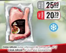 CBA CASA GRUIA pulpe inferioare de curcan cal.,,A" Ofertă