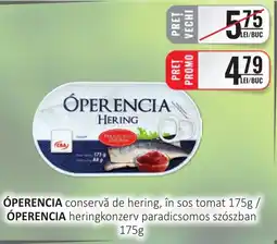 CBA ÓPERENCIA conservă de hering, în sos tomat Ofertă
