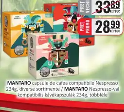 CBA MANTARO capsule de cafea compatibile Nespresso Ofertă
