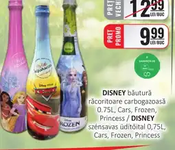 CBA DISNEY băutură răcoritoare carbogazoasă, Cars, Frozen, Princess Ofertă