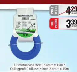 CBA Fir motocoasă stelat 2.4mm x 15m Ofertă