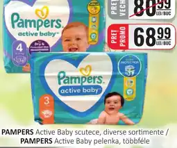 CBA PAMPERS Active Baby scutece Ofertă