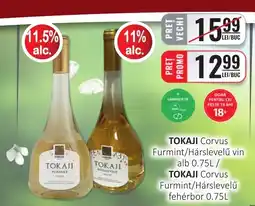 CBA TOKAJI Corvus Furmint/Hárslevelű vin Ofertă