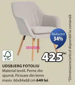 JYSK Udsbjerg fotoliu Ofertă