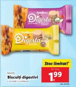 Lidl Biscuiți digestivi Ofertă
