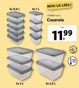 Lidl LIVARNO home Caserole Ofertă
