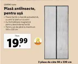 Lidl Plasă antiinsecte, pentru ușă Ofertă