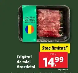 Lidl Frigărui de miel arosticini Ofertă