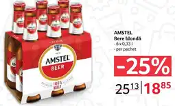 Selgros AMSTEL Bere blondă Ofertă