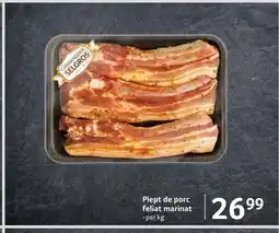 Selgros Piept de porc feliat marinat Ofertă