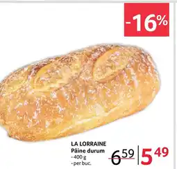 Selgros LA LORRAINE Pâine durum Ofertă