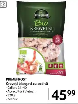 Selgros PRIMEFROST Creveţi blanșați cu codiţă Ofertă