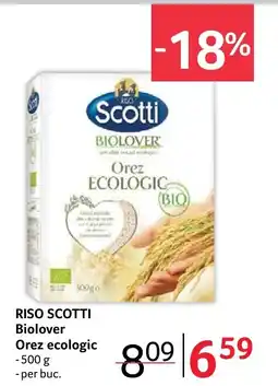 Selgros RISO SCOTTI Biolover Orez ecologic Ofertă