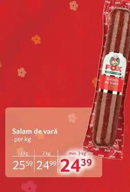 Selgros Salam de vară Ofertă