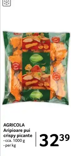 Selgros AGRICOLA Aripioare pui crispy picante Ofertă