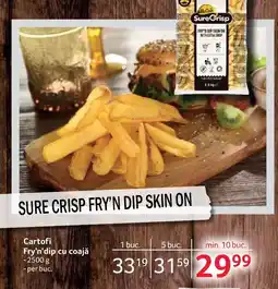 Selgros Cartofi Fry'n'dip cu coajă Ofertă