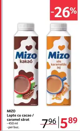 Selgros MIZO Lapte cu cacao / caramel sărat Ofertă