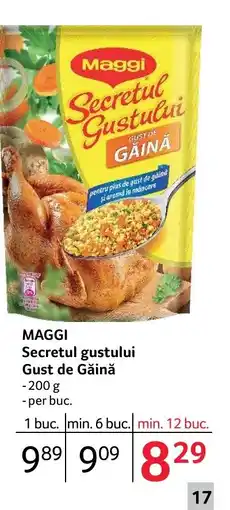 Selgros MAGGI Secretul gustului Gust de Găină Ofertă