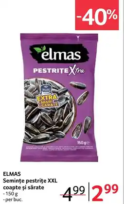 Selgros ELMAS Semințe pestrițe XXL coapte şi sărate Ofertă